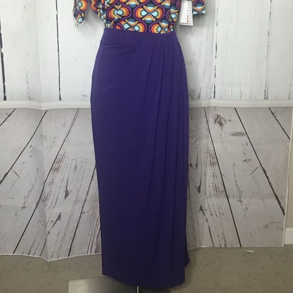 Purple Maxi Skirt